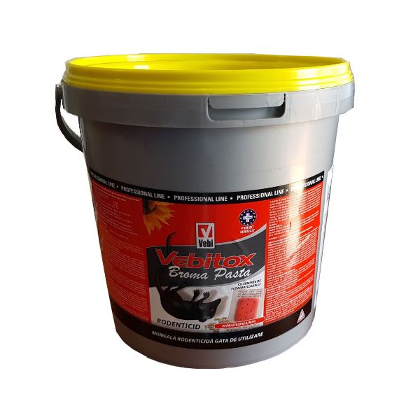 Raticid momeala Vebitox Broma Pasta 5 kg
